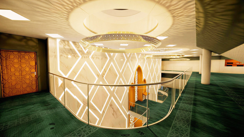 17. Kvinnemoske inngang